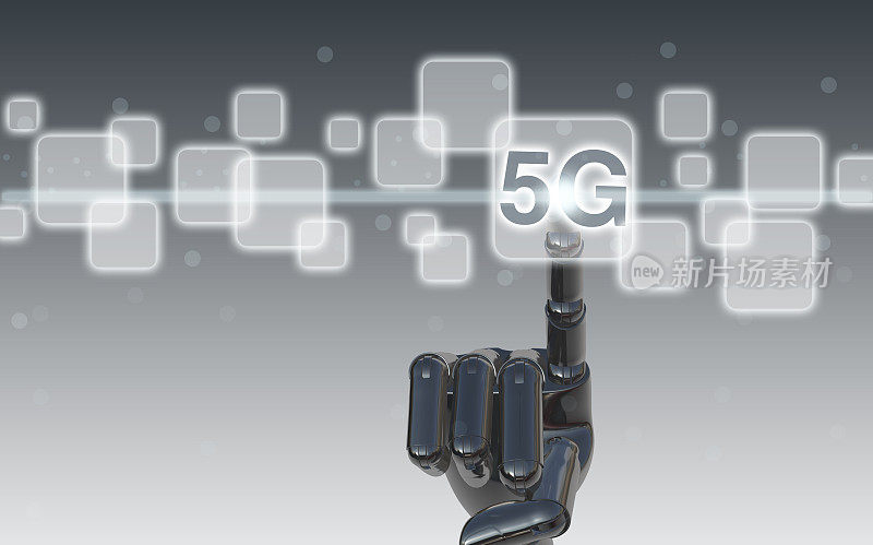 5G wifi技术数字概念